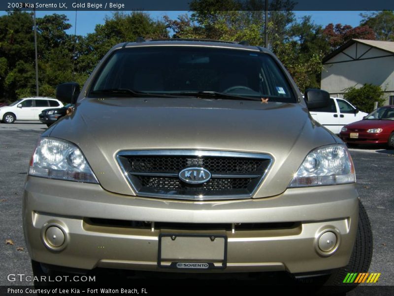 Gold Beige / Beige 2003 Kia Sorento LX