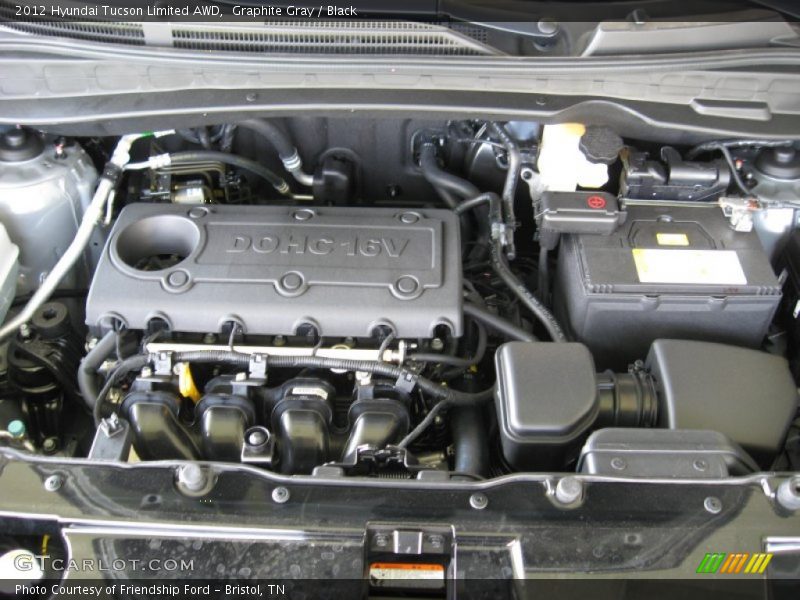 Graphite Gray / Black 2012 Hyundai Tucson Limited AWD