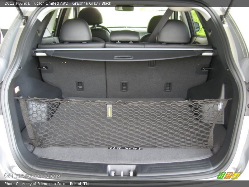 Graphite Gray / Black 2012 Hyundai Tucson Limited AWD