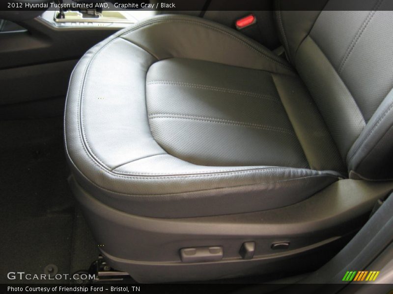 Graphite Gray / Black 2012 Hyundai Tucson Limited AWD