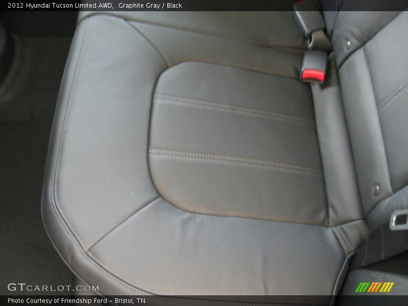 Graphite Gray / Black 2012 Hyundai Tucson Limited AWD