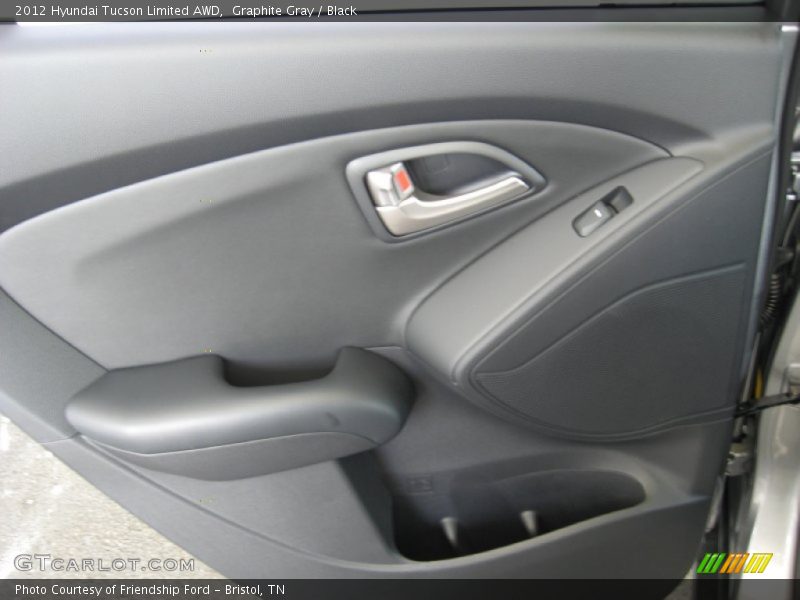 Graphite Gray / Black 2012 Hyundai Tucson Limited AWD