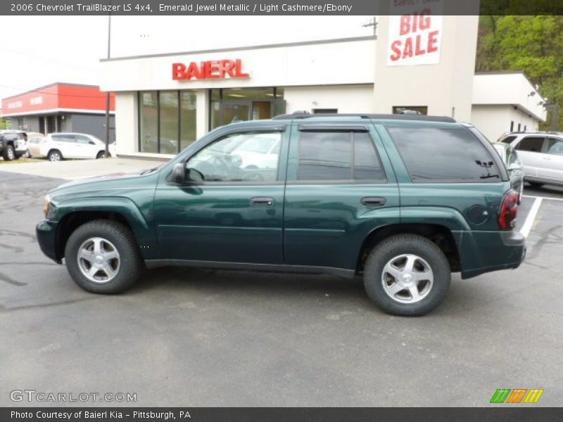 Emerald Jewel Metallic / Light Cashmere/Ebony 2006 Chevrolet TrailBlazer LS 4x4
