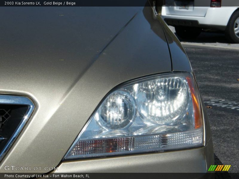Gold Beige / Beige 2003 Kia Sorento LX