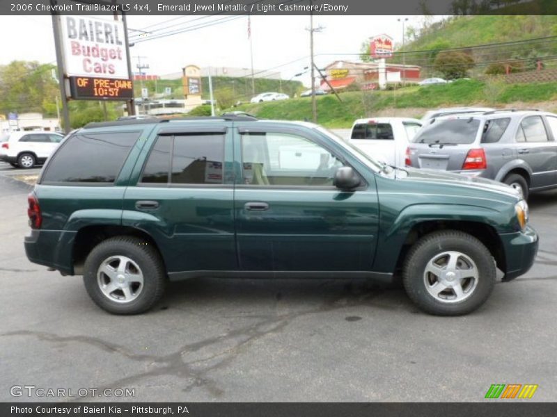 Emerald Jewel Metallic / Light Cashmere/Ebony 2006 Chevrolet TrailBlazer LS 4x4