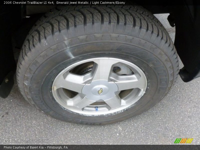 Emerald Jewel Metallic / Light Cashmere/Ebony 2006 Chevrolet TrailBlazer LS 4x4