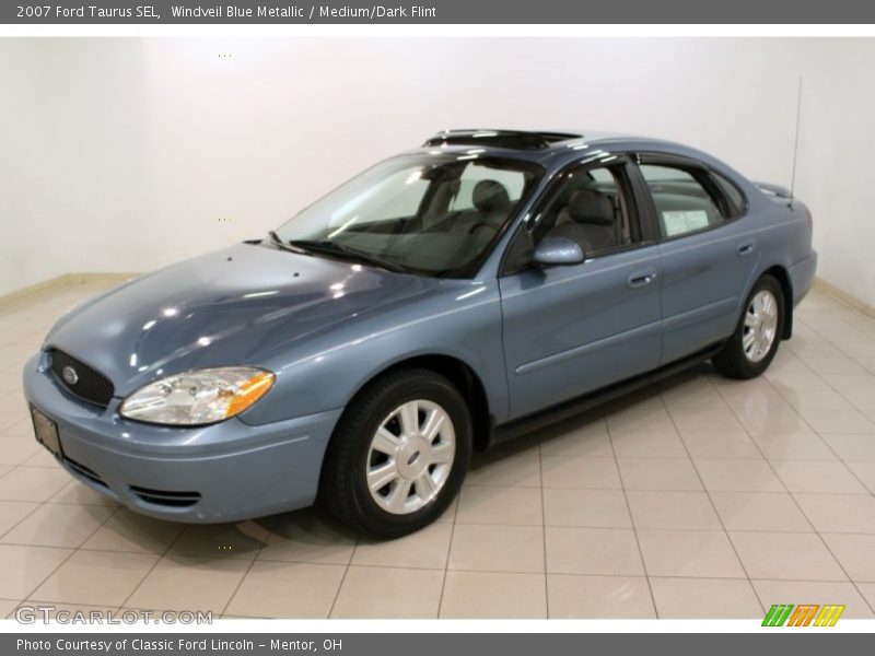 Windveil Blue Metallic / Medium/Dark Flint 2007 Ford Taurus SEL