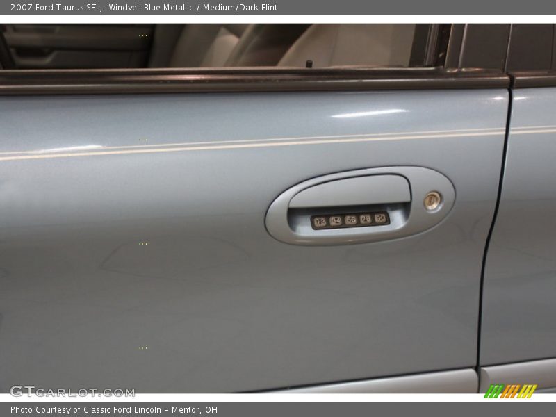 Windveil Blue Metallic / Medium/Dark Flint 2007 Ford Taurus SEL