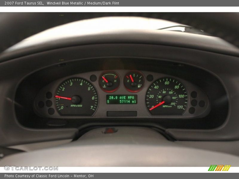 Windveil Blue Metallic / Medium/Dark Flint 2007 Ford Taurus SEL
