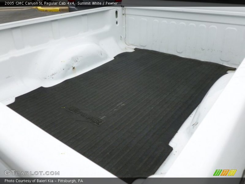 Summit White / Pewter 2005 GMC Canyon SL Regular Cab 4x4