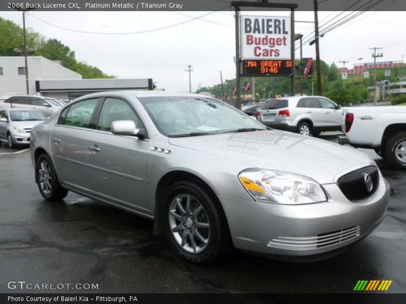Platinum Metallic / Titanium Gray 2006 Buick Lucerne CXL