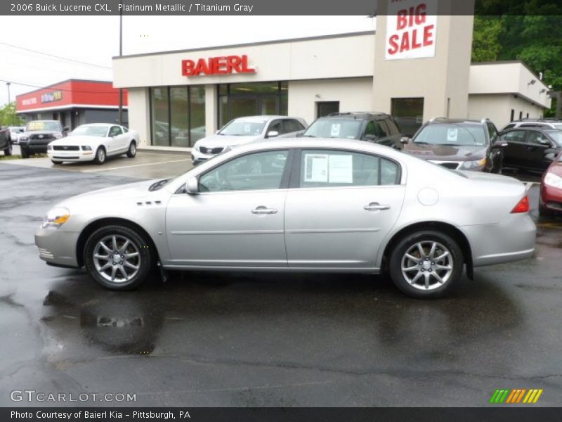 Platinum Metallic / Titanium Gray 2006 Buick Lucerne CXL