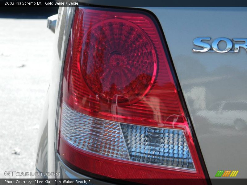 Gold Beige / Beige 2003 Kia Sorento LX