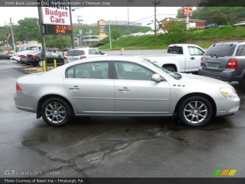 Platinum Metallic / Titanium Gray 2006 Buick Lucerne CXL
