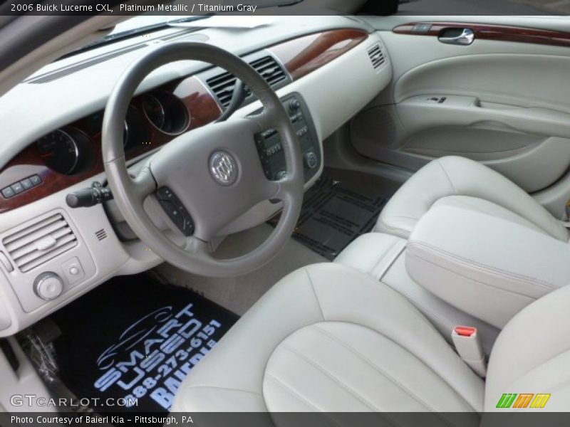 Platinum Metallic / Titanium Gray 2006 Buick Lucerne CXL