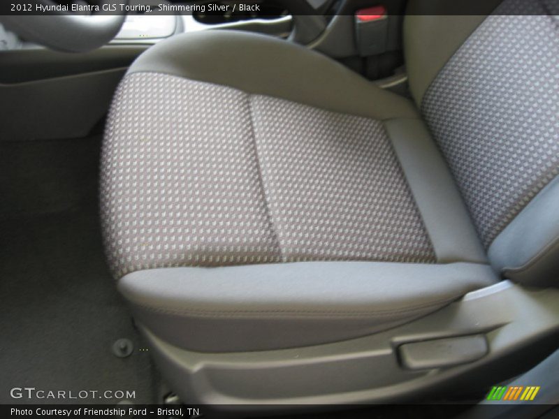 Shimmering Silver / Black 2012 Hyundai Elantra GLS Touring