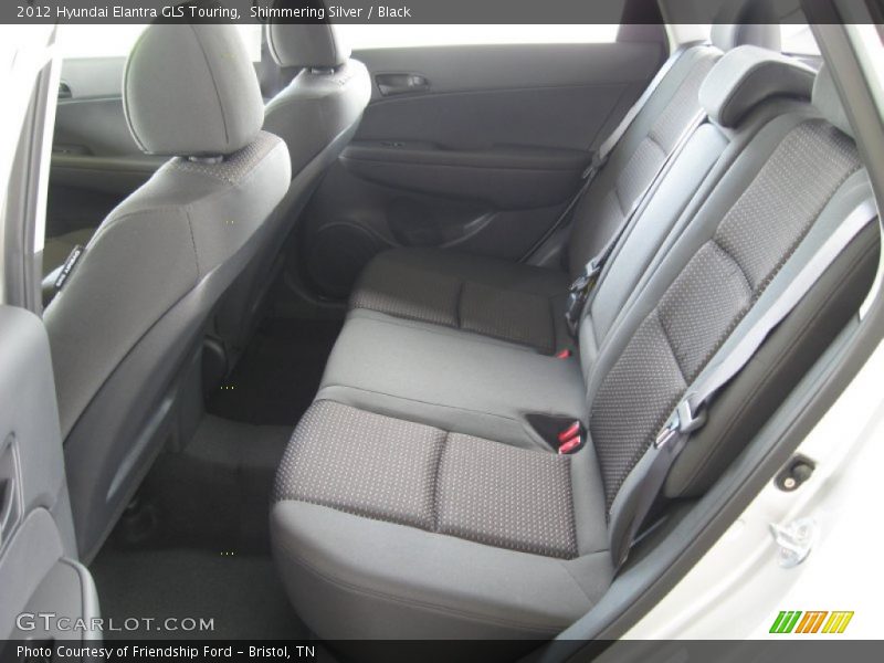 Shimmering Silver / Black 2012 Hyundai Elantra GLS Touring