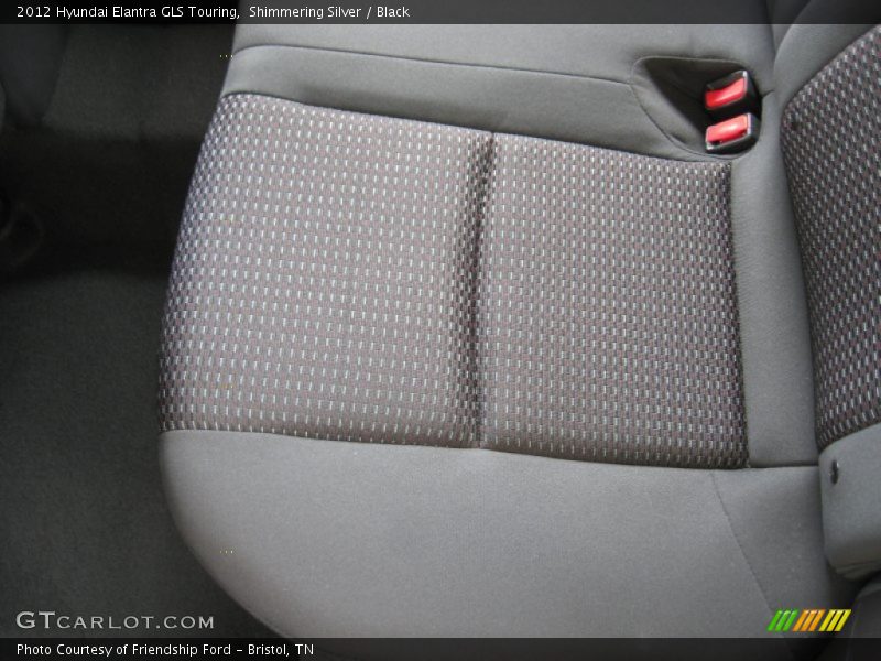 Shimmering Silver / Black 2012 Hyundai Elantra GLS Touring