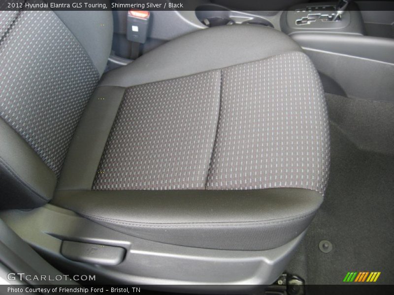 Shimmering Silver / Black 2012 Hyundai Elantra GLS Touring