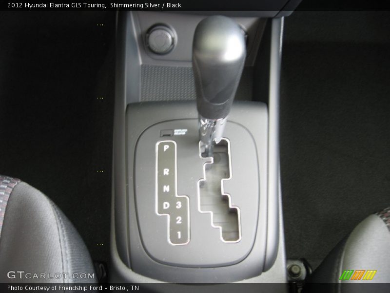 Shimmering Silver / Black 2012 Hyundai Elantra GLS Touring