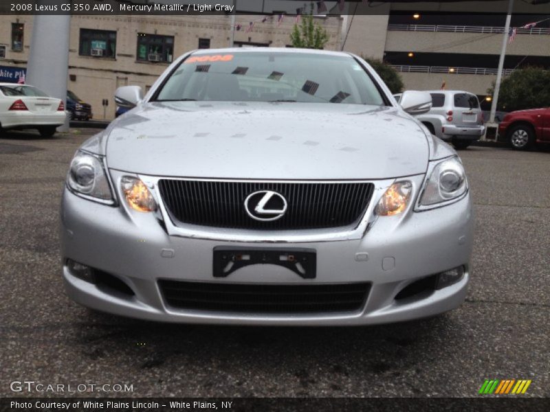 Mercury Metallic / Light Gray 2008 Lexus GS 350 AWD