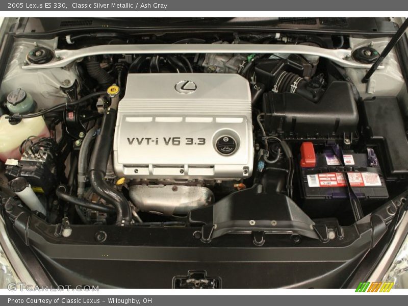 Classic Silver Metallic / Ash Gray 2005 Lexus ES 330