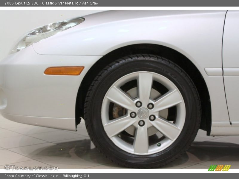 Classic Silver Metallic / Ash Gray 2005 Lexus ES 330