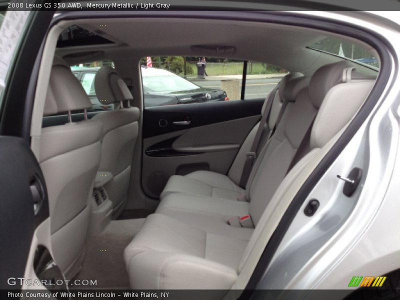 Mercury Metallic / Light Gray 2008 Lexus GS 350 AWD