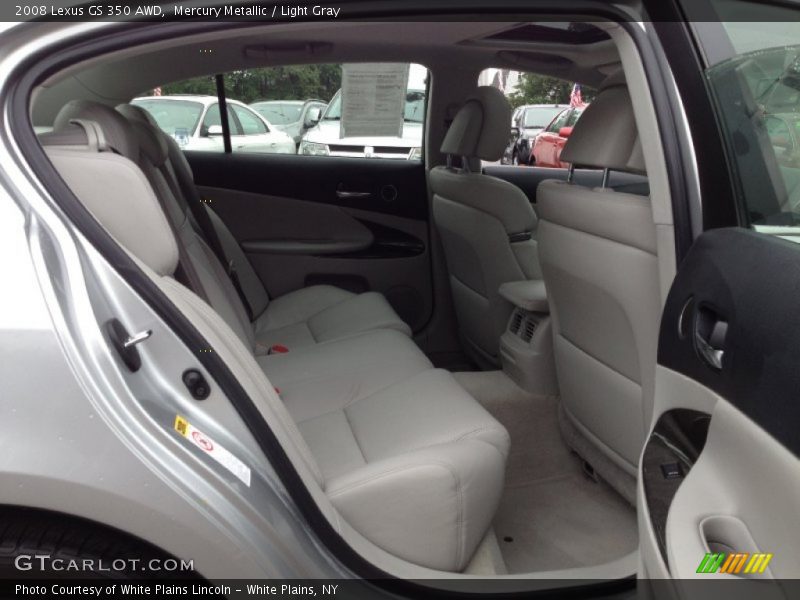 Mercury Metallic / Light Gray 2008 Lexus GS 350 AWD