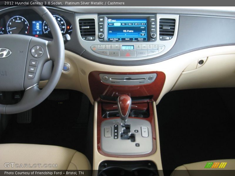 Platinum Silver Metallic / Cashmere 2012 Hyundai Genesis 3.8 Sedan
