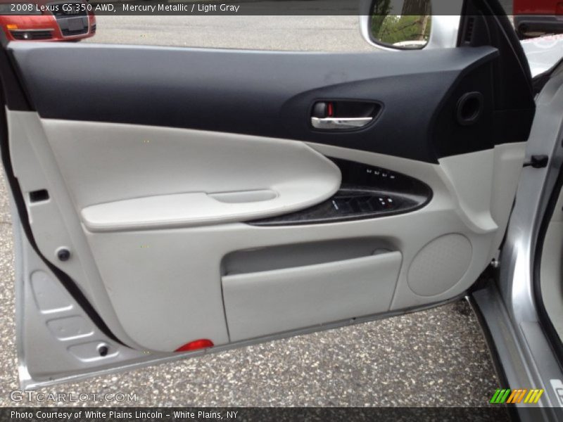 Mercury Metallic / Light Gray 2008 Lexus GS 350 AWD