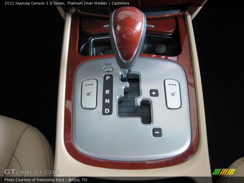 Platinum Silver Metallic / Cashmere 2012 Hyundai Genesis 3.8 Sedan