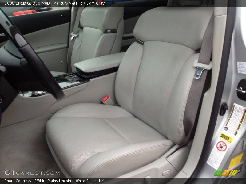 Mercury Metallic / Light Gray 2008 Lexus GS 350 AWD