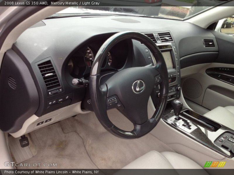Mercury Metallic / Light Gray 2008 Lexus GS 350 AWD