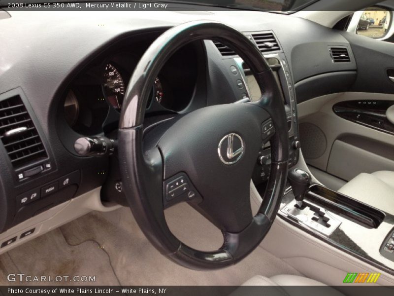 Mercury Metallic / Light Gray 2008 Lexus GS 350 AWD