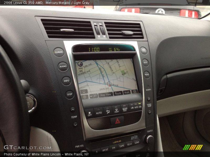Mercury Metallic / Light Gray 2008 Lexus GS 350 AWD
