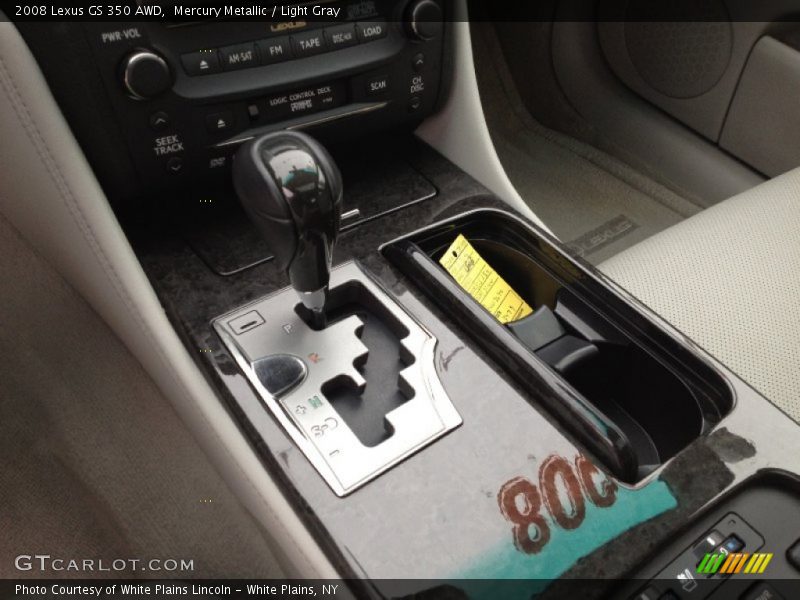 Mercury Metallic / Light Gray 2008 Lexus GS 350 AWD