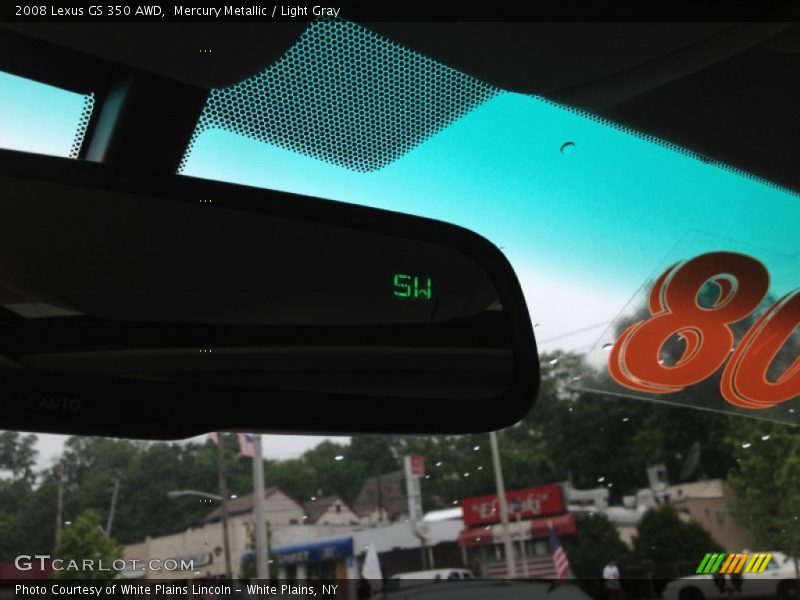 Mercury Metallic / Light Gray 2008 Lexus GS 350 AWD
