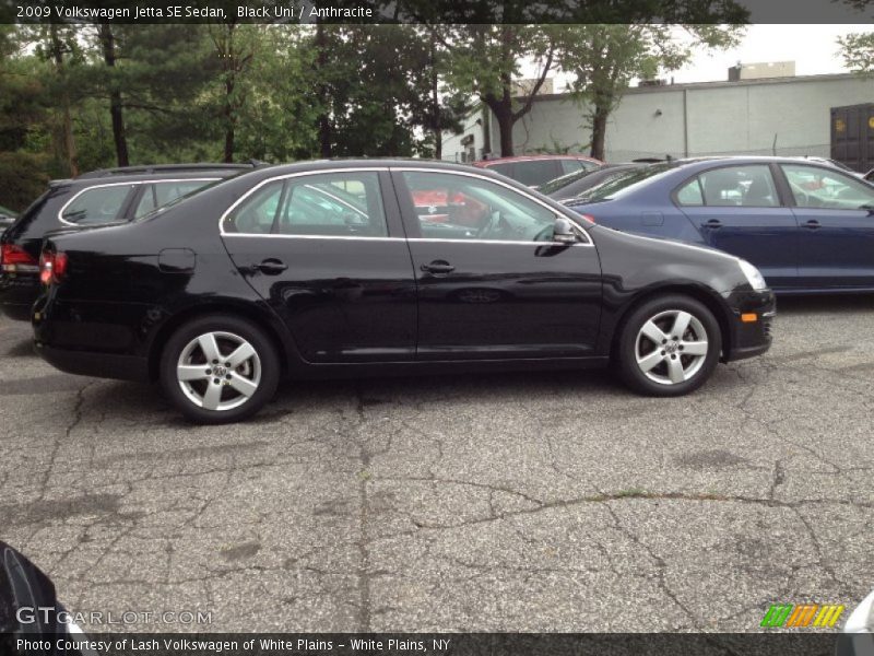 Black Uni / Anthracite 2009 Volkswagen Jetta SE Sedan