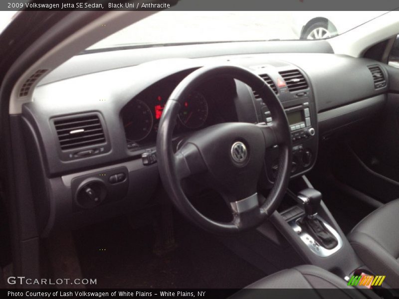 Black Uni / Anthracite 2009 Volkswagen Jetta SE Sedan