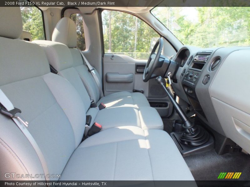 Black / Medium/Dark Flint 2008 Ford F150 XL Regular Cab