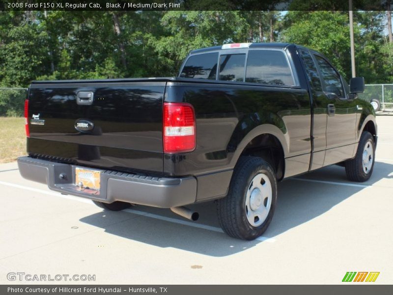 Black / Medium/Dark Flint 2008 Ford F150 XL Regular Cab