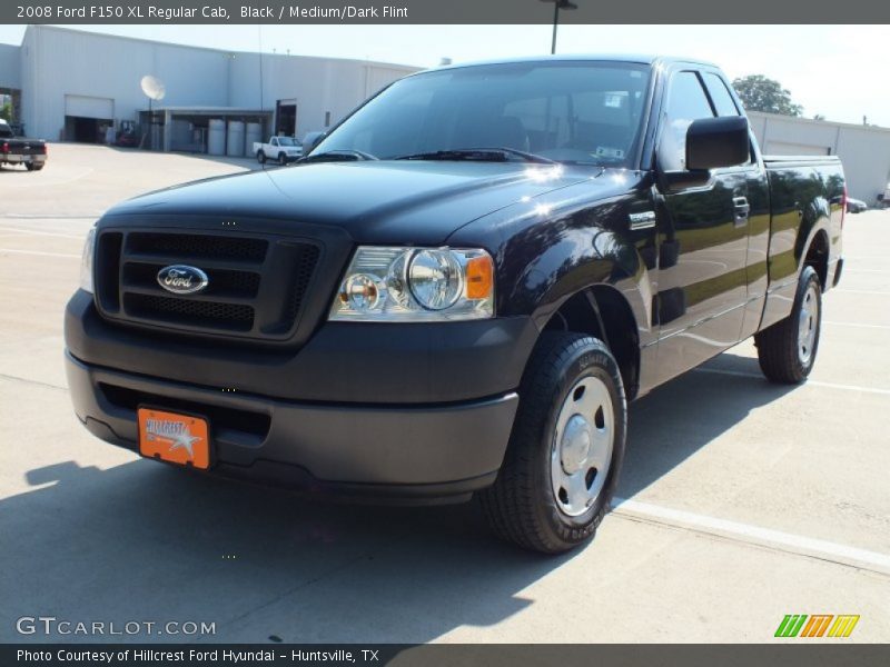 Black / Medium/Dark Flint 2008 Ford F150 XL Regular Cab