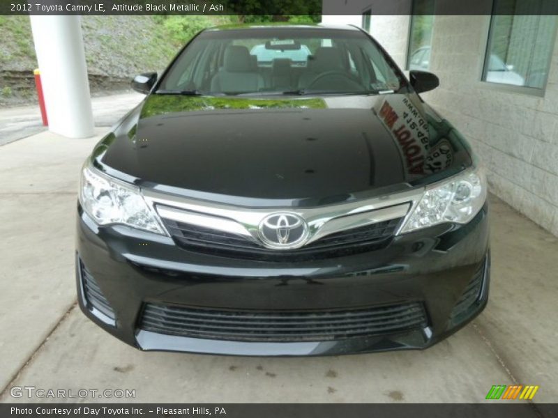 Attitude Black Metallic / Ash 2012 Toyota Camry LE