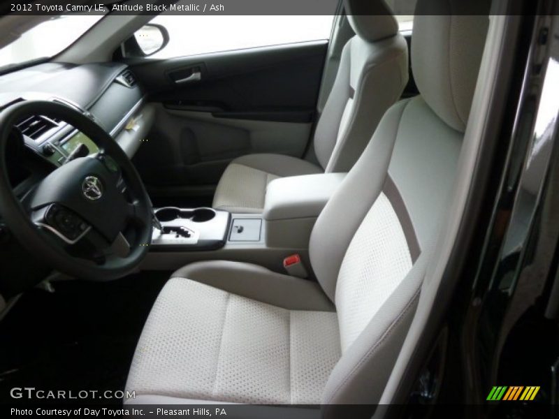 Attitude Black Metallic / Ash 2012 Toyota Camry LE
