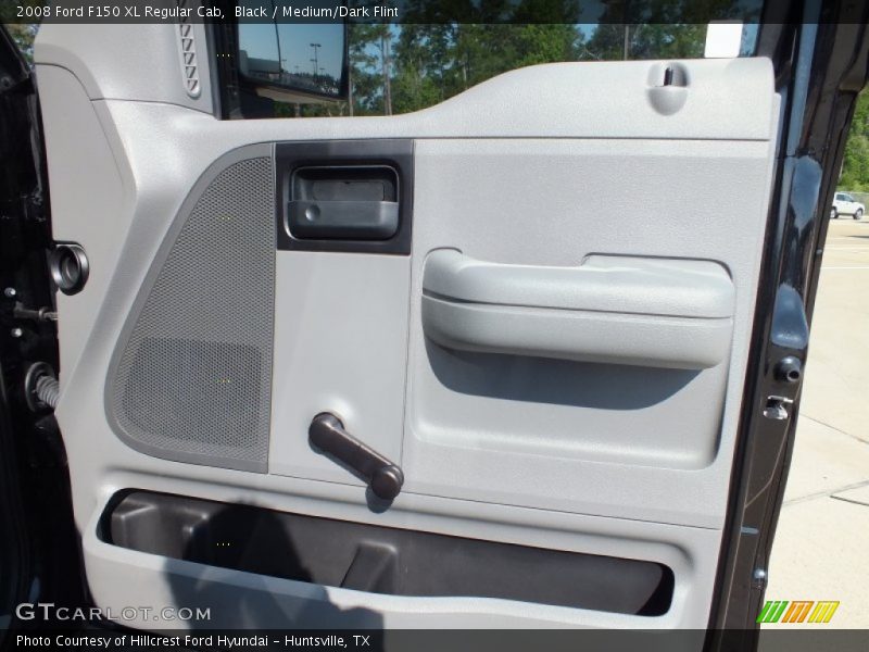 Black / Medium/Dark Flint 2008 Ford F150 XL Regular Cab
