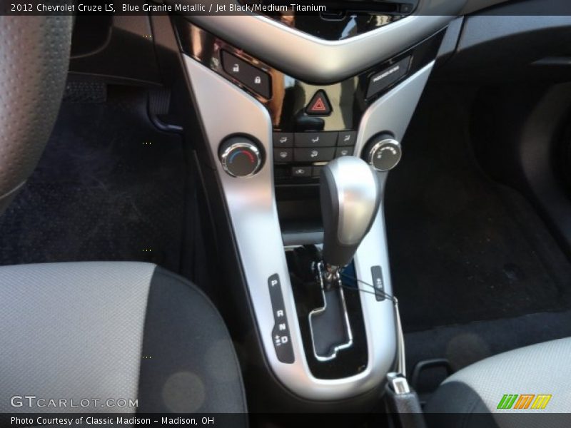 Blue Granite Metallic / Jet Black/Medium Titanium 2012 Chevrolet Cruze LS