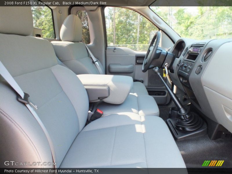 Black / Medium/Dark Flint 2008 Ford F150 XL Regular Cab