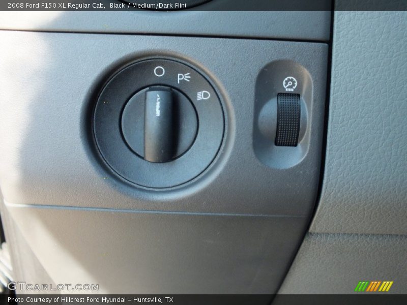 Black / Medium/Dark Flint 2008 Ford F150 XL Regular Cab