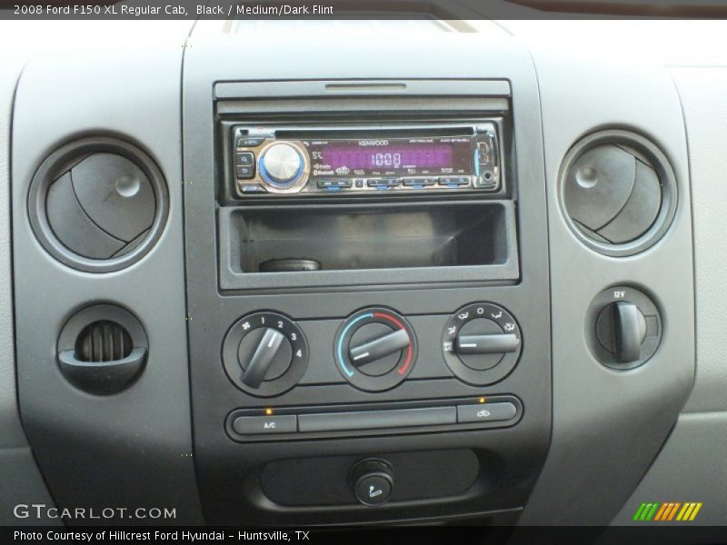 Black / Medium/Dark Flint 2008 Ford F150 XL Regular Cab